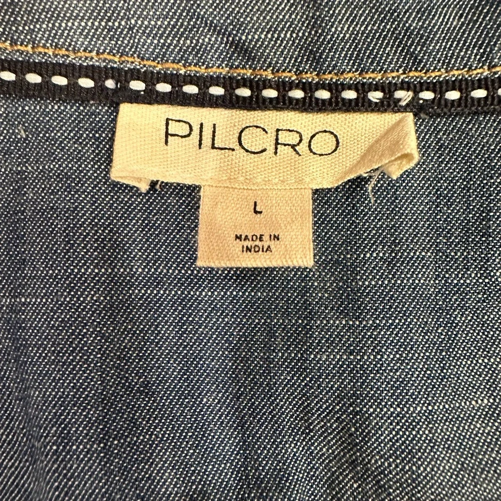 Anthropologie Blue Blouse - Picture 6 of 9